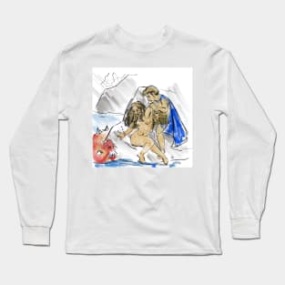 Andromeda and Perseus - the mythology of Greece Long Sleeve T-Shirt